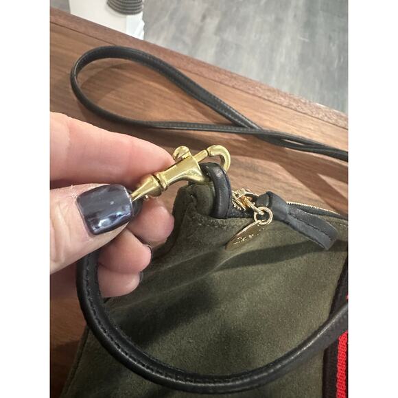 Clare V Bretelle Single Sac Suede Bag - Picture 6 of 10